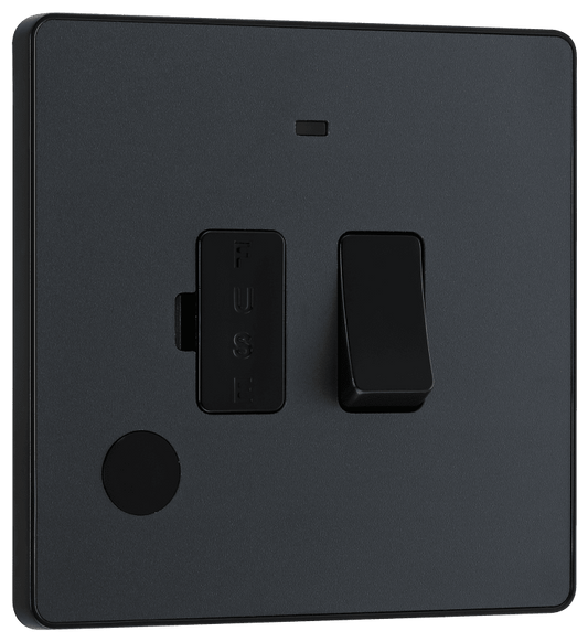 BG Evolve Matt Grey Switched and fused with indicator - PCDMG52B-01