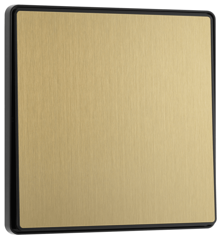BG Evolve Satin Brass Single, 2 way switch, edge rocker - PCDSB12EB-01