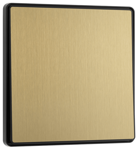 BG Evolve Satin Brass Single, 2 way switch, edge rocker - PCDSB12EB-01