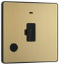 BG Evolve Satin Brass Unswitched and fused - PCDSB54B-01