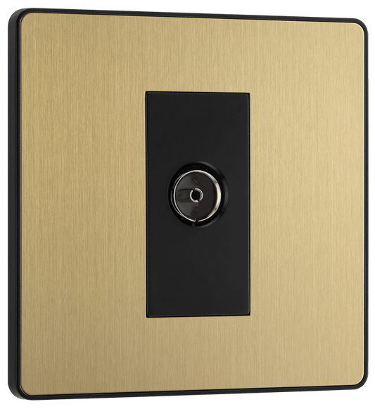 BG Evolve Satin Brass Single, co-axial - PCDSB60B-01