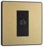 BG Evolve Satin Brass Single, co-axial - PCDSB60B-01