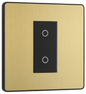 BG Evolve Satin Brass Single, 2 way touch, 200W, master - PCDSBTDM1B-01