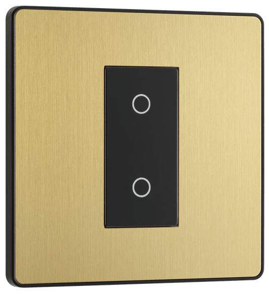 BG Evolve Satin Brass Single, 2 way touch, 200W, secondary - PCDSBTDS1B-01