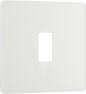 BG Evolve Pearlescent White 1 module, square - RPCDCL1W-01