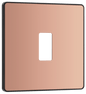 BG Evolve Polished Copper 1 module, square - RPCDCP1B-01