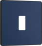 BG Evolve Matt Blue 1 module, square - RPCDDB1B-01