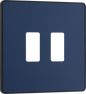 BG Evolve Matt Blue 2 module, square - RPCDDB2B-01