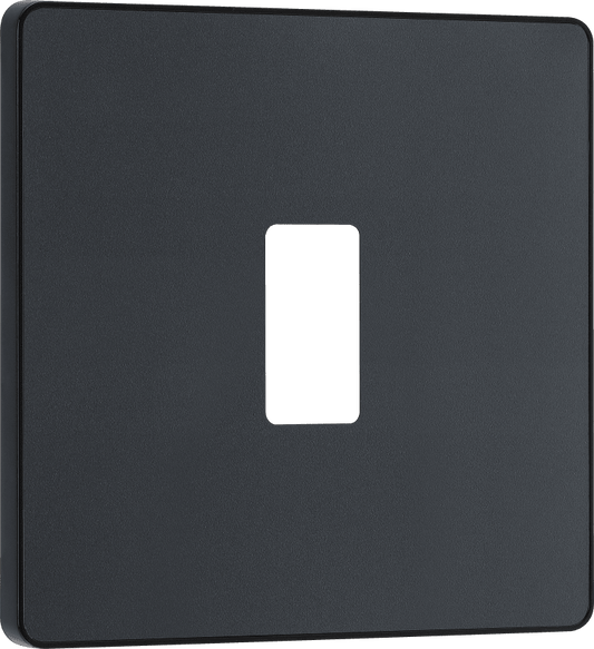 BG Evolve Matt Grey 1 module, square - RPCDMG1B-01
