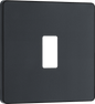 BG Evolve Matt Grey 1 module, square - RPCDMG1B-01