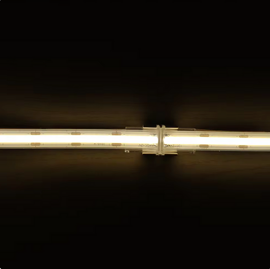 COB LED Strip-to-Strip Connector, 2-Pin for Single Colour Strips, 8mm Width