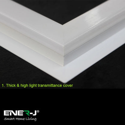 Borderline Frame LED Panel Light 60x60cms 40W 6000K
