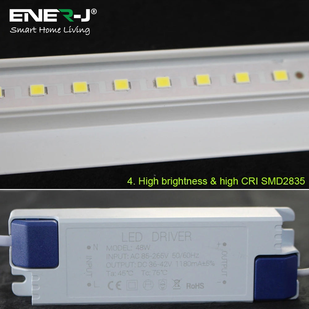 Borderline Frame LED Panel Light 60x60cms 40W 6000K
