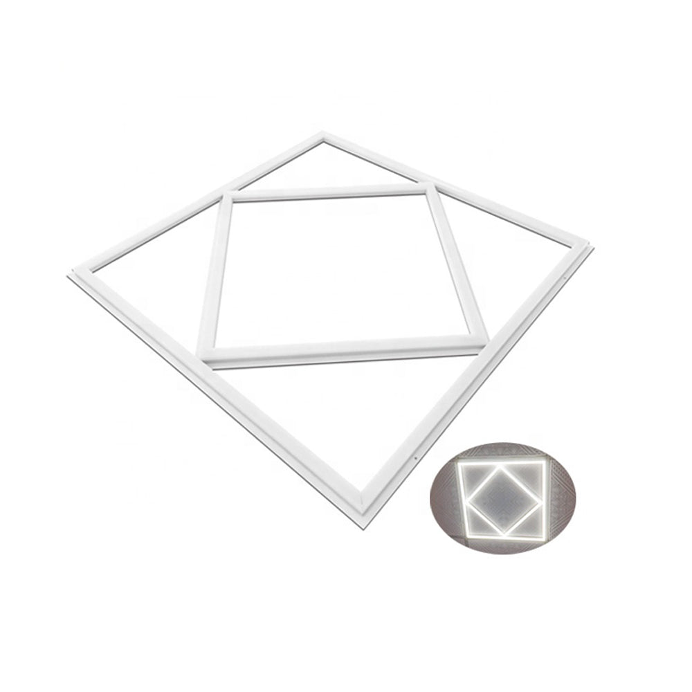 Double Square LED Ceiling Panel 60x60cms
