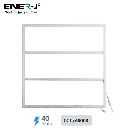 Edge lit Borderline LED Panel with Middle Bars 40W 4000 Lumens 2 Years warranty 6000K
