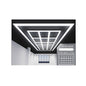 576W Designer Ceiling Lights with Frame 18 Square Boxes and border