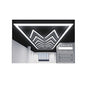 396W Designer Ceiling Light, Arrow Border, Cool White – Ener-J
