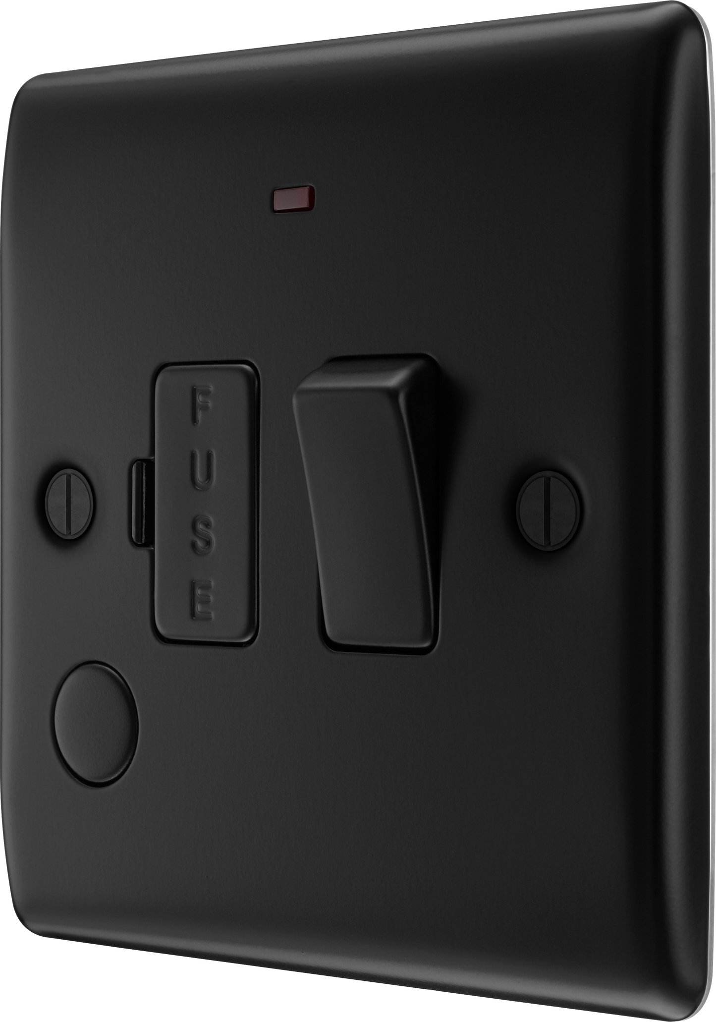BG Nexus Metal Matt Black Fused Connection Unit
