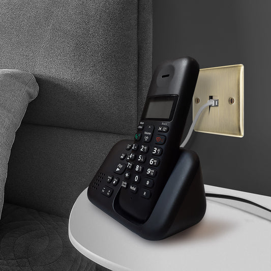 BG Nexus Metal Antique Brass Telephone & Data Outlets