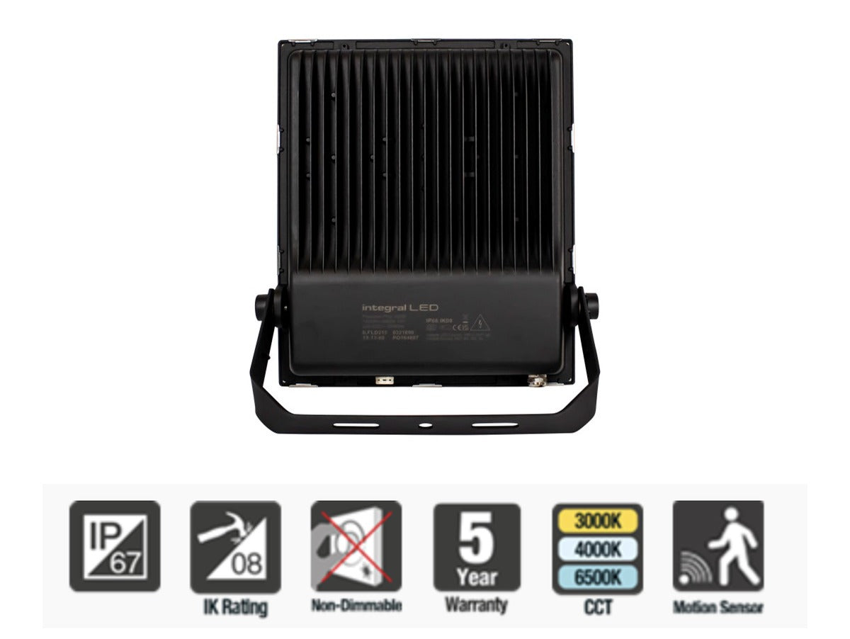 Integral 150W Precision Plus Area Floodlight 19500LM 3000K Non Dim IP66 IK08 5 Yr Warranty