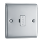 BG Nexus Metal Polished Chrome Fused Connection Unit