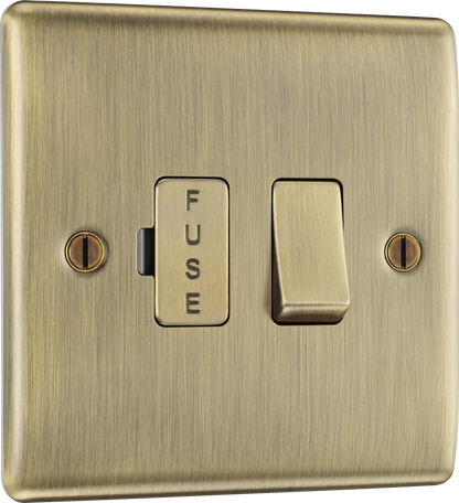 BG Nexus Metal Antique Brass Fused Connection Units