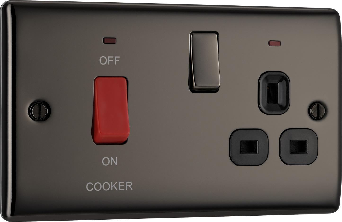 BG Nexus Metal Black Nickel Cooker Control Unit