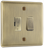 BG Nexus Metal Antique Brass 10A 3-Pole Fan Isolators