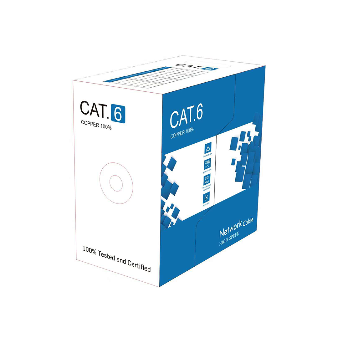 CAT6 100% Copper 305m Roll - Outdoor – HA-CAT6-ECOPPER