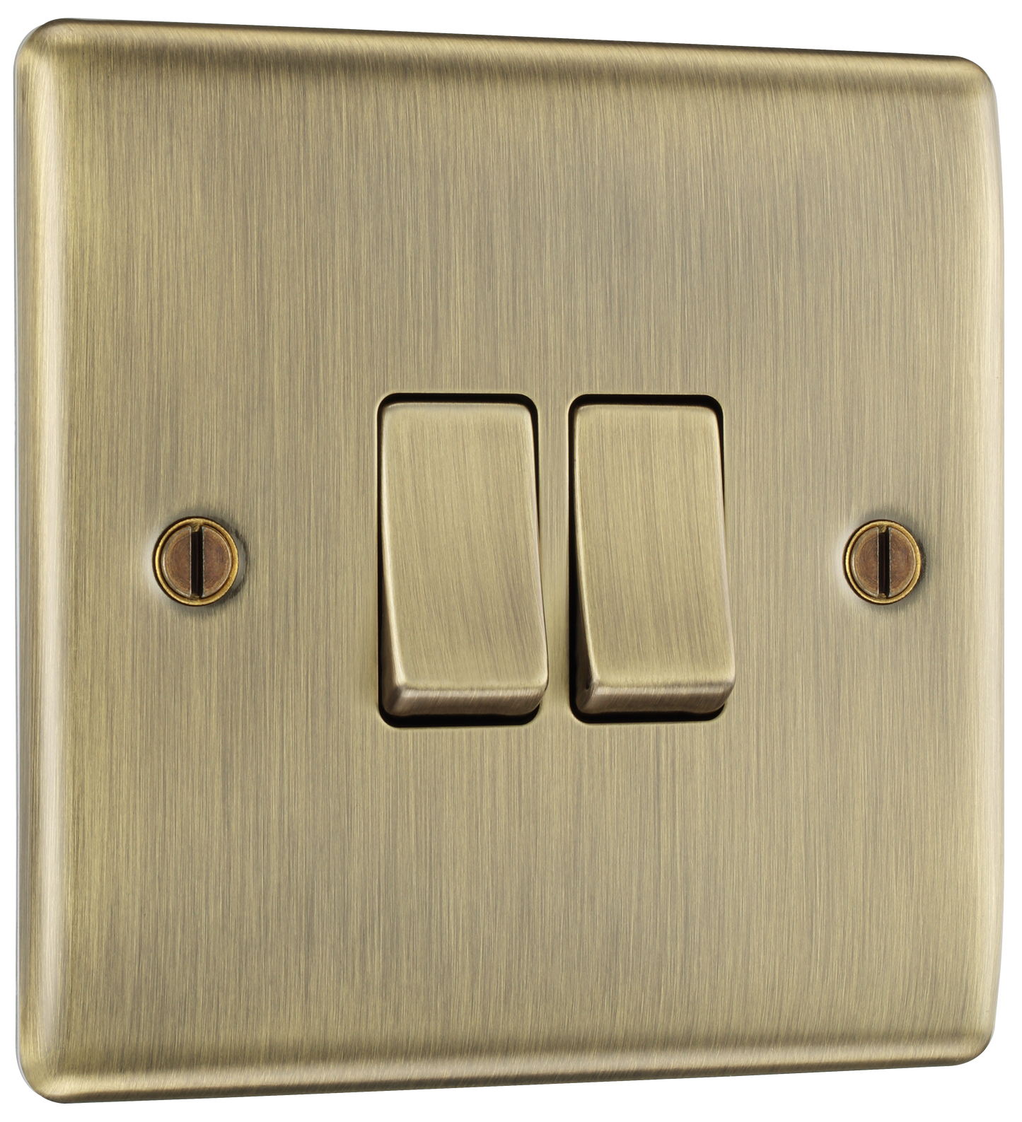 BG Nexus Metal Antique Brass 20A 16Ax Light Switches