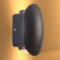 Black Ellipse Up/Down LED Wall Light – TEKLED