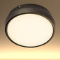 Black Ring Moonlight Outdoor Modern LED Wall Light – TEKLED