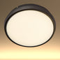 Black Ring Moonlight Outdoor Modern LED Wall Light
