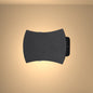 Black Up Down Outdoor Modern LED Wall Light 4000K