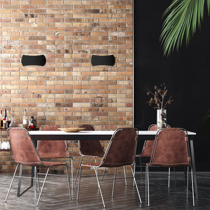 Black Up Down Outdoor Modern LED Wall Light 4000K