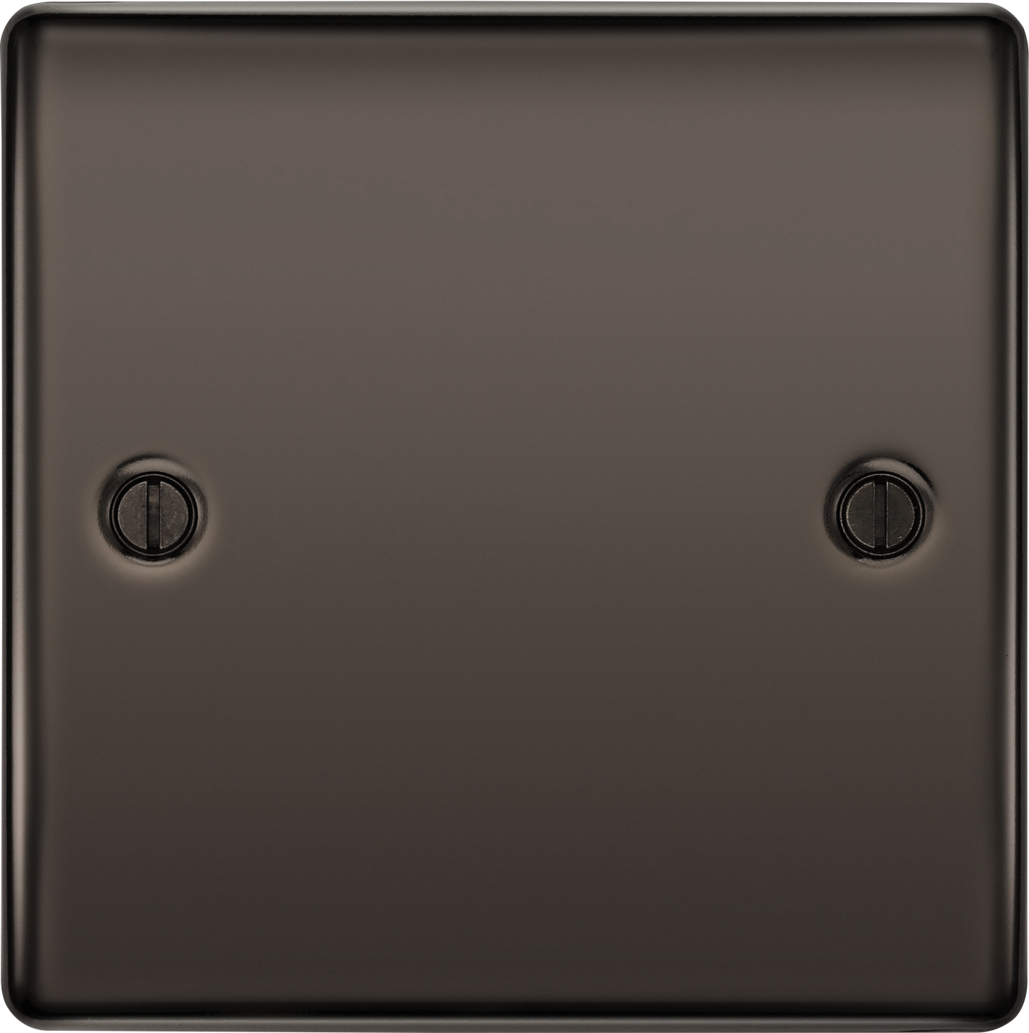 BG Nexus Metal Black Nickel Blank Plate
