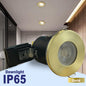 GU10 Holder Downlight IP65 35W – Brushed Gold