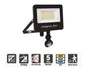 Integral Super Slim 2 Floodlight IP67 3000LM 30W Tuya 3000/4000/6500K PIR 120° Dimmable 100LM/W Black