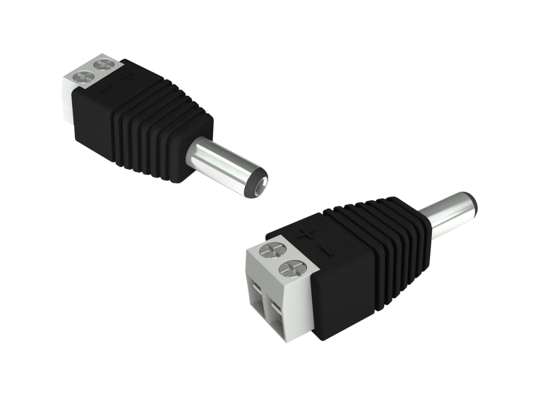 DC Male Connector (Box of 100) – HA-DCMS