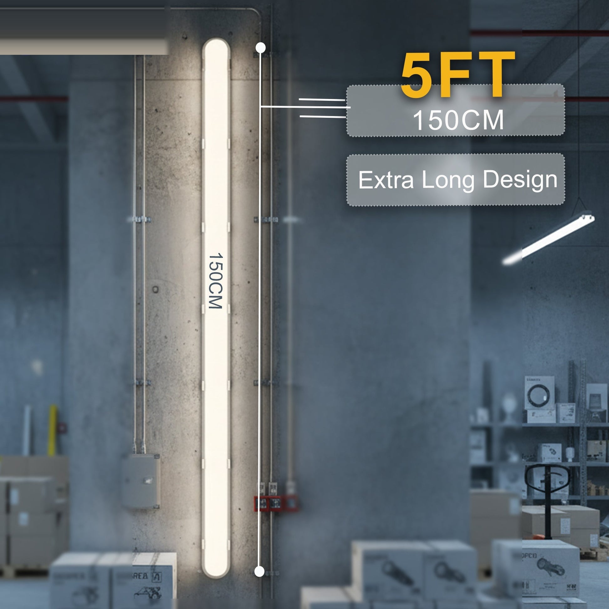 LED Batten Light 3CCT IP65 – 5ft size