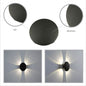 Black Compass 4 Way Outdoor Modern LED Wall Light – TEKLED