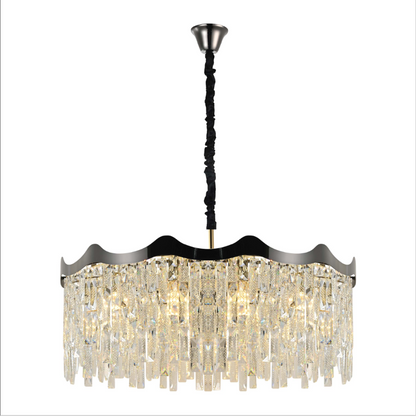 Crown Crystal Chandelier Ceiling Light