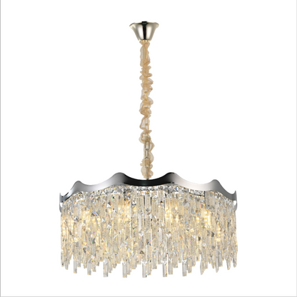Crown Crystal Chandelier Ceiling Light