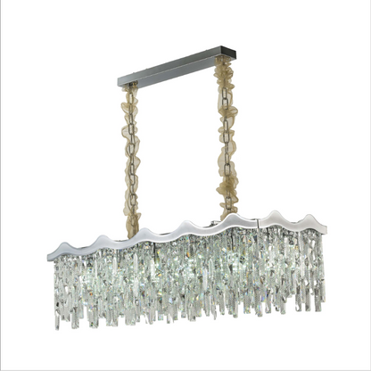 Crown Crystal Chandelier Ceiling Light