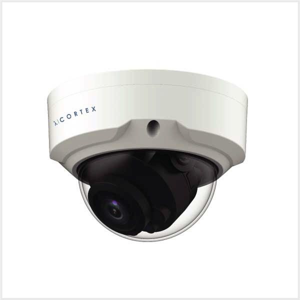 λ | Cortex 8MP SMD IR Motorised Vandal Dome Camera (White)