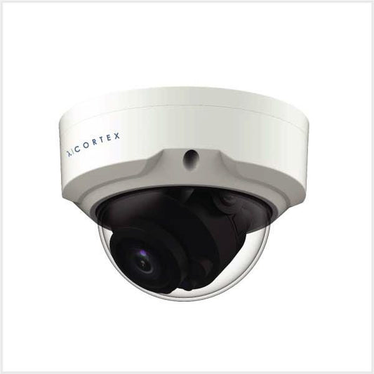 λ | Cortex 8MP SMD IR Motorised Vandal Dome Camera (White)