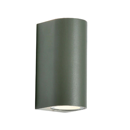 Up-Down Outdoor Wall Lamp IP54 GU10 Light Grey