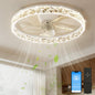 50cm Ceiling Fan with LED Light - White