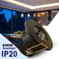 GU10 Holder Downlight IP20 35W – Dark Chrome