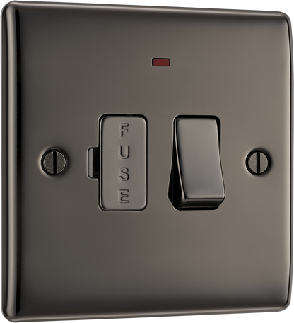 BG Nexus Metal Black Nickel Fused Connection Unit